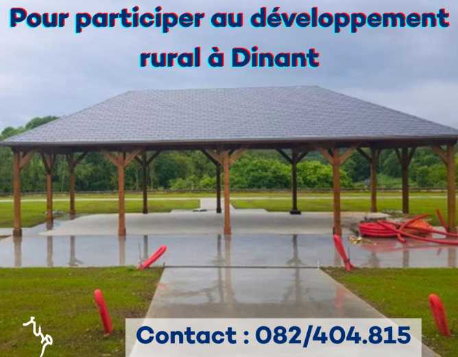 Appel aux citoyens pour participer au développement rural de Dinant
