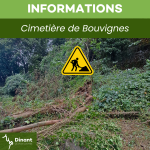 Informations travaux – Cimetière Bouvignes