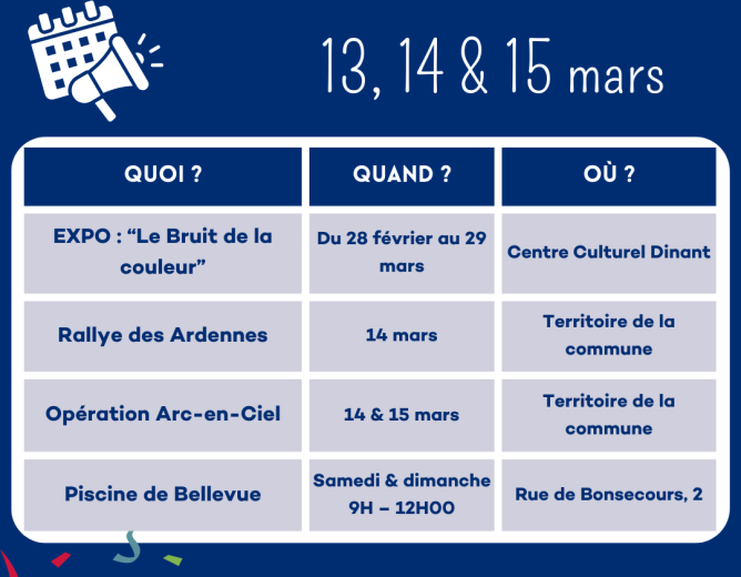 Que faire à Dinant ce week-end?