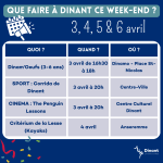 Que faire à Dinant ce week-end?