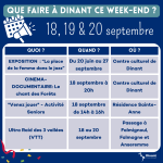 Que faire à Dinant ce week-end?